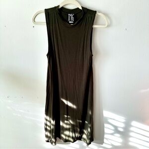 Women's army green dress